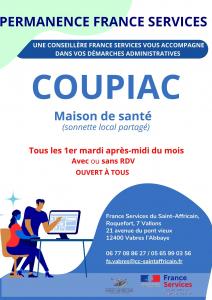 France services : Permanences en itinérance à Coupiac