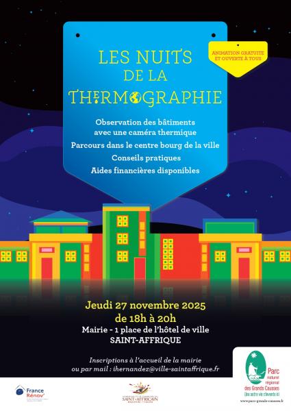 Jeudi 27 novembre : Nuit de la Thermographie à saint-Affrique