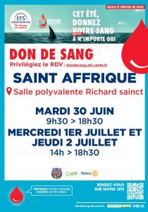 Collecte : Don du Sang