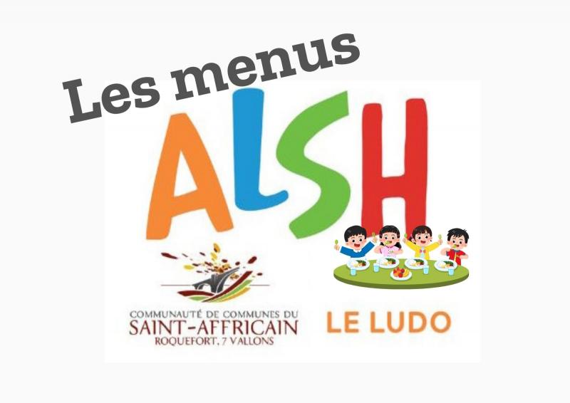 ASLH le Ludo : les menus des mercredis 
