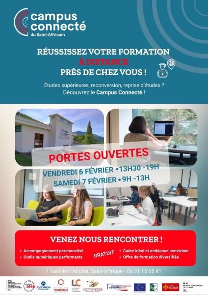 Portes ouvertes : Venez découvrir le Campus Connecté du Saint-Affricain ! 