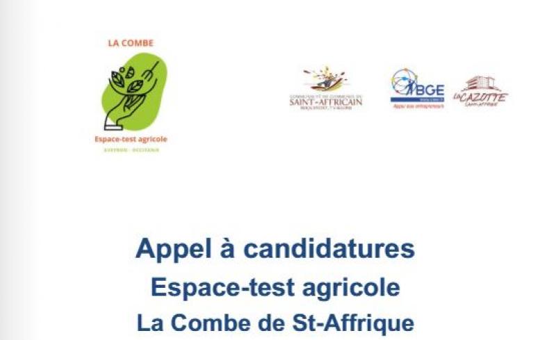 Espace-test agricole : appel à candidatures